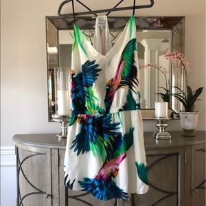 multicolored silk dress!